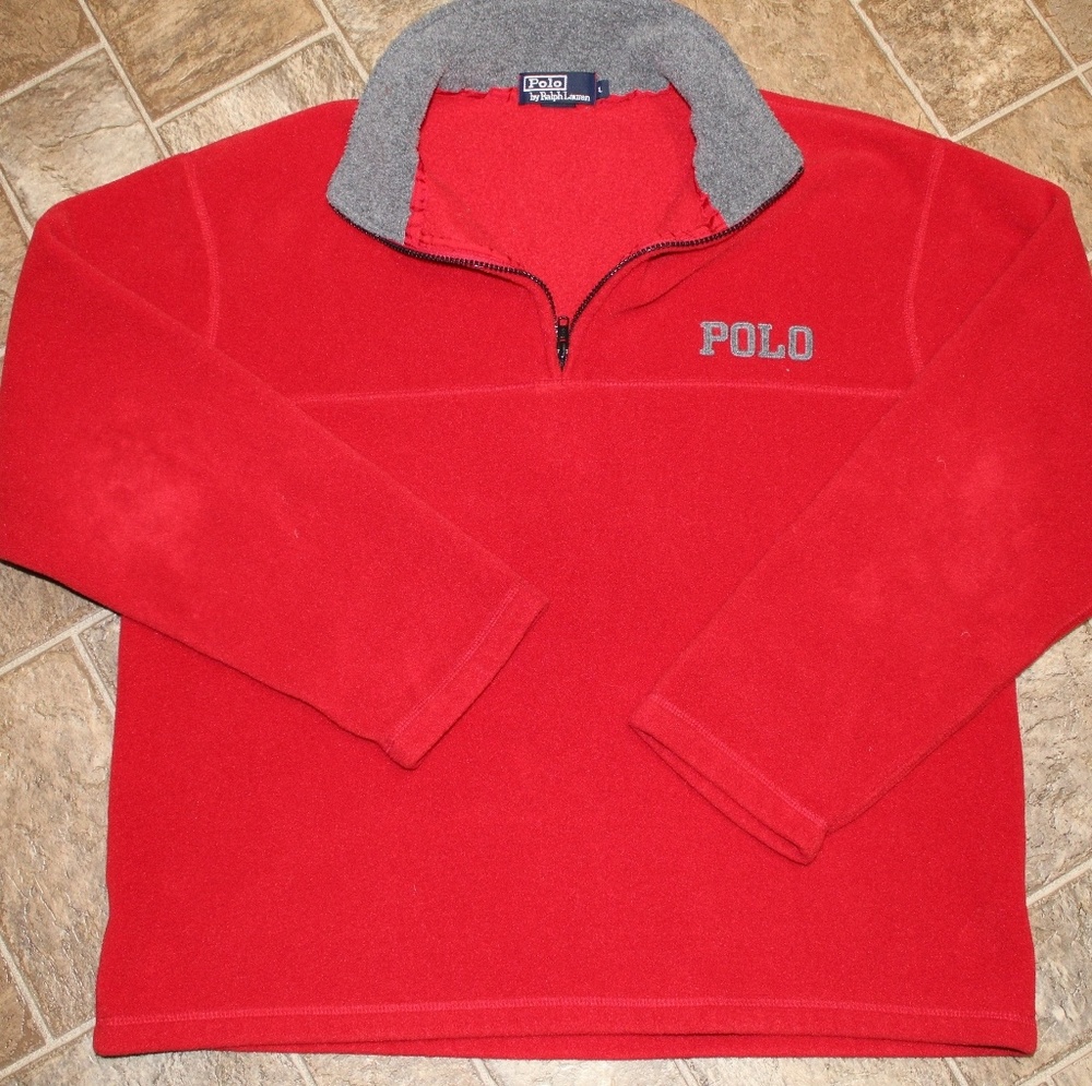 Vintage Polo Ralph Lauren Mens Sweater Red M